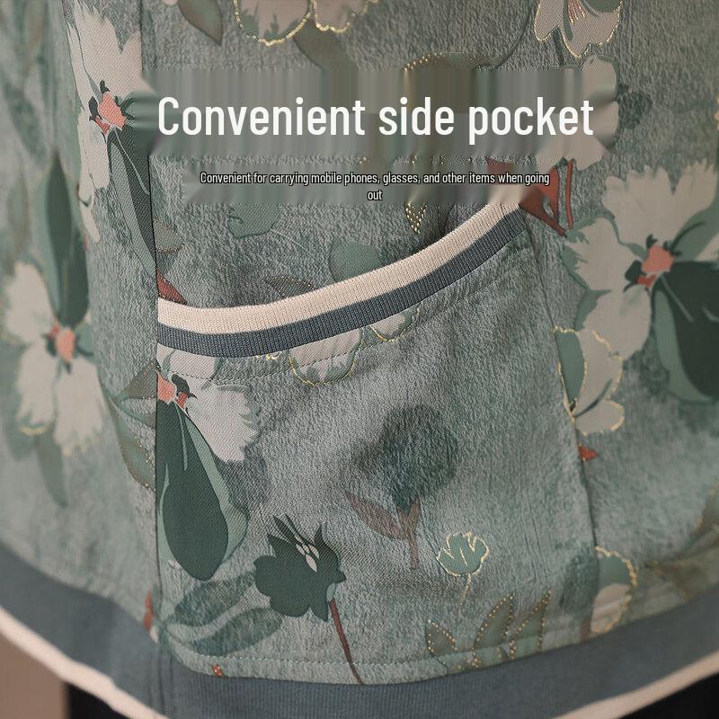 Datang Furen Elderly Women's Summer Breathable Blouse Set