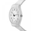 Swatch So28w107 S14 New Core JuSt White Soft Women S Urethane Watch