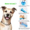 Soft Rubber Dog Toothbrushes Puppy Toys Dog Brush Stick 360 Degree Teeth Cleaning Toothpaste for Small Dogs Pet Toothbrush
