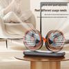 ZISIZ Portable Dual-Head USB Rechargeable Fan