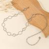Runde Kettenglieder Taillenkette Verstellbare Kette Körperkette Geschenke Taillengürtel für Kleider