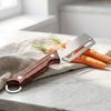 Vegetable Peeler with Ergonomic Handle, Wide Blade Stainless Steel Peeler for Potato Carrot Fruit, 3-in-1 Fruit Peeler Scallion Shredder And Bottle