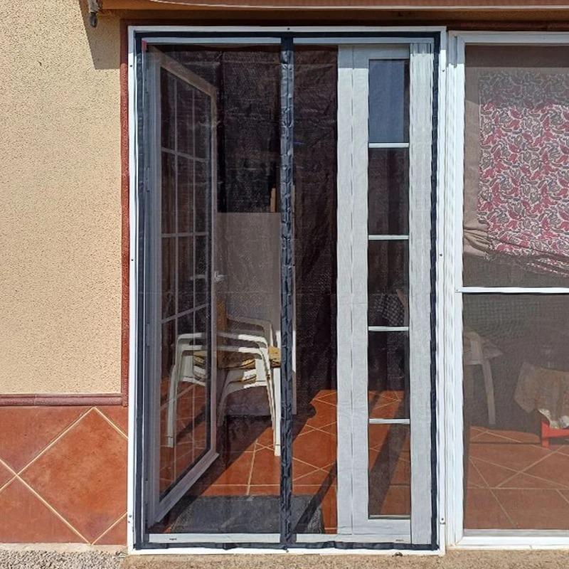 New Summer Magnetic Mosquito Net Door 100*210 Cms Window Curtains Automatic Closing Curtain Shades Screen Home Textile Garden