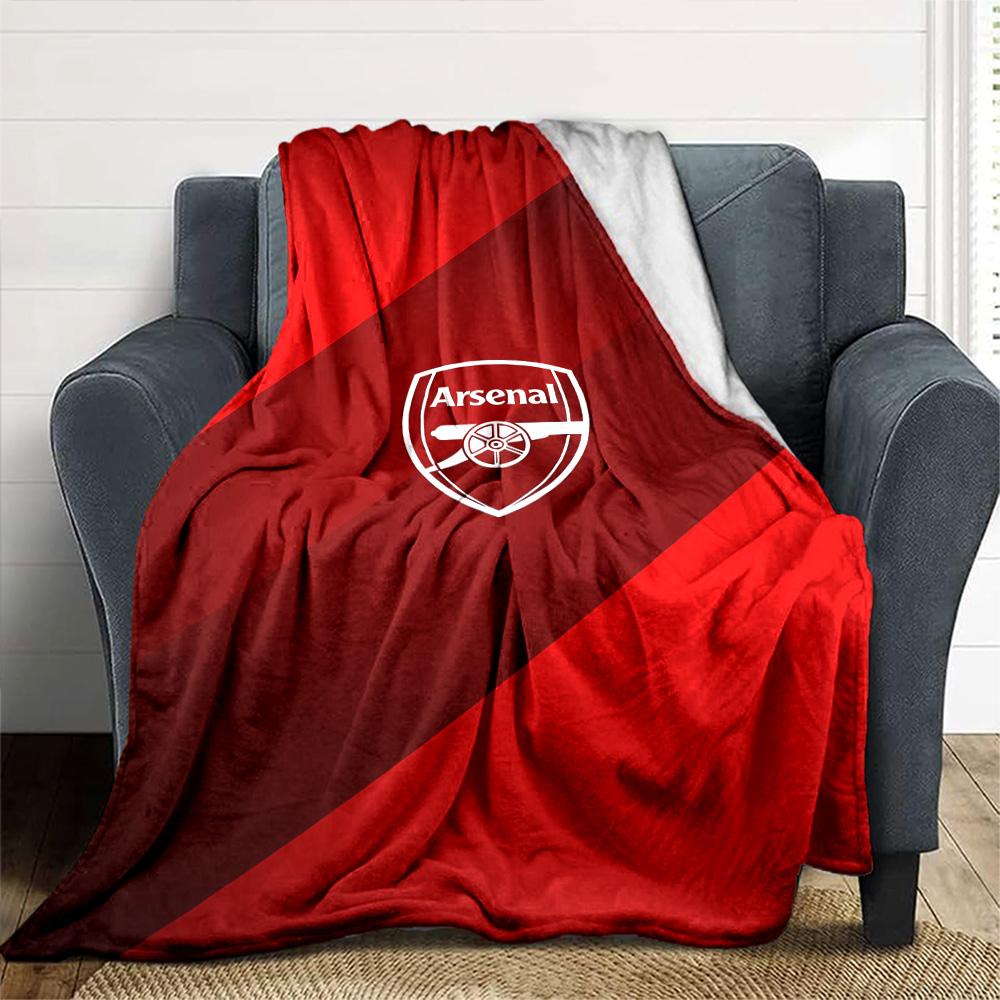 Arsenal Blanket Soft & Cozy Suitable for Sofa Chair Couch for All Seasons Modern Gift for Travel Home Birthdays