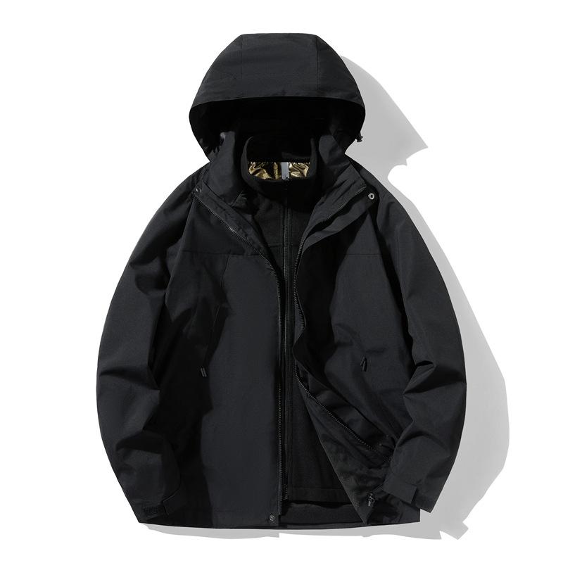 New Three-in-one Stormtrooper Men Outdoor Windproof Waterproof Two-piece Winter Coat Women's Stormtrooper