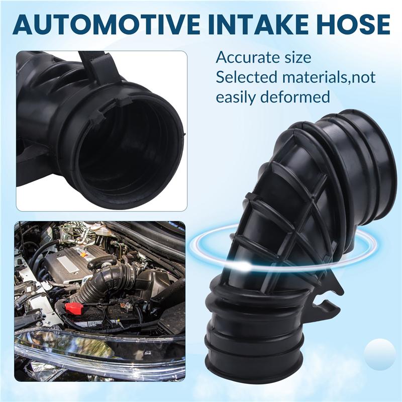 ABIE-Car Engine Air Intake Hose 696-031 17228-PNE-G00 17228PNEG00 696031 For Acura RSX Honda CR-V 2002 2003 2004 2005 2006 чёрный