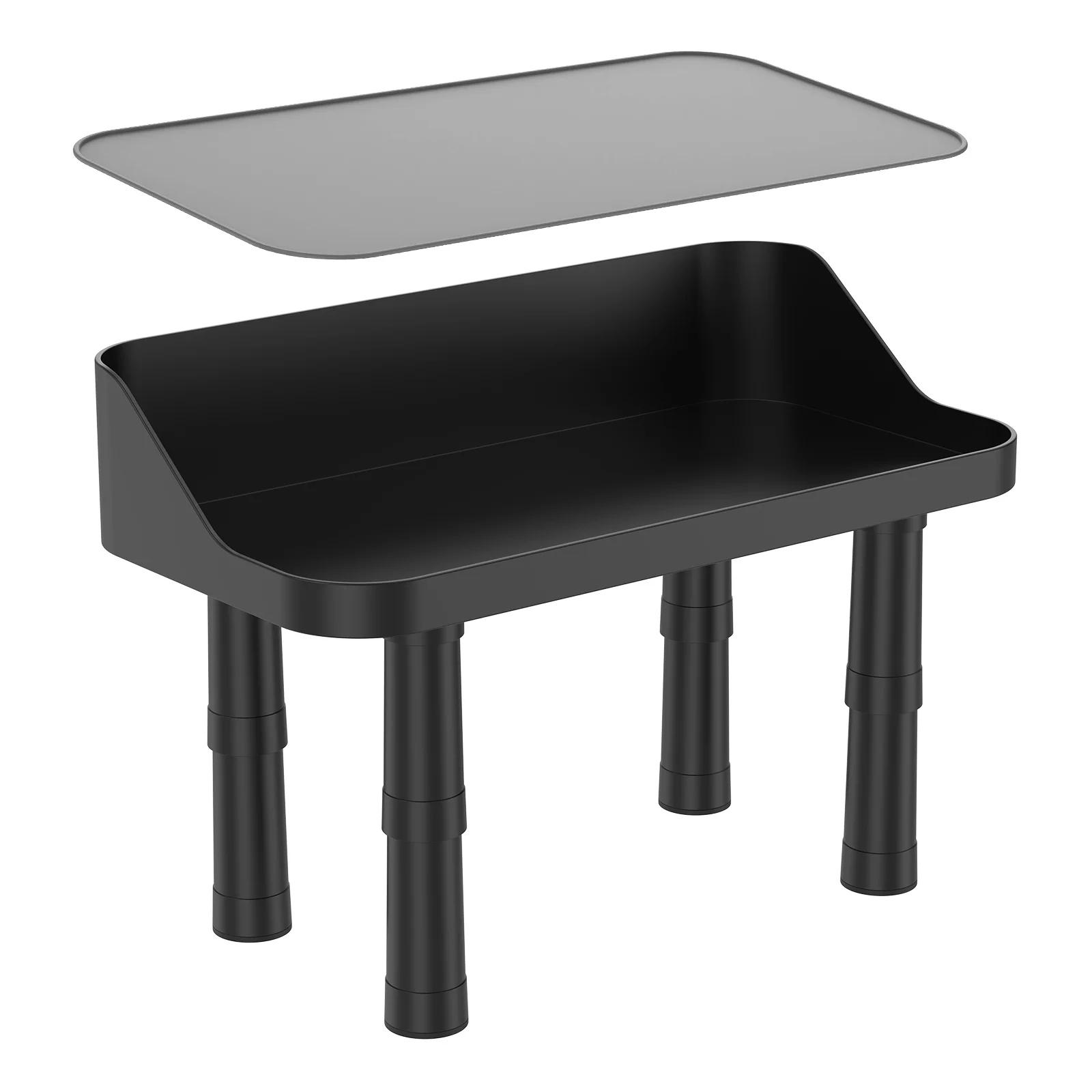 

Elevated Dog Feeder Bowls Adjustable Raised Pet Feeding Station with Splash Guard for Small Medium Large Dogs