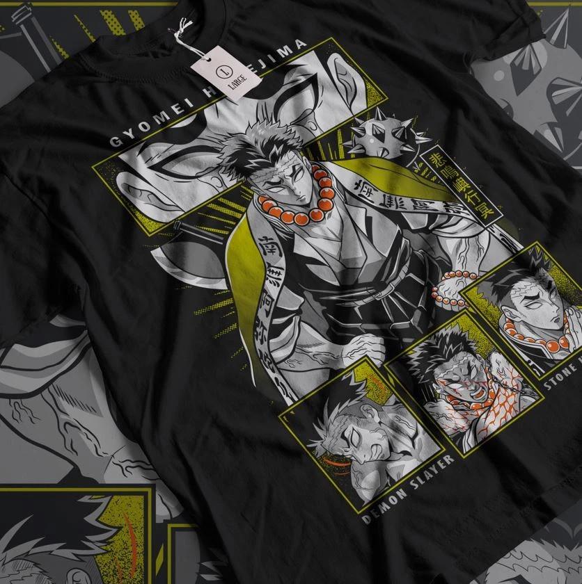 

Demon Slayer animet t shirt, Gyomei Himejima hashira horror pilar lot 2XL