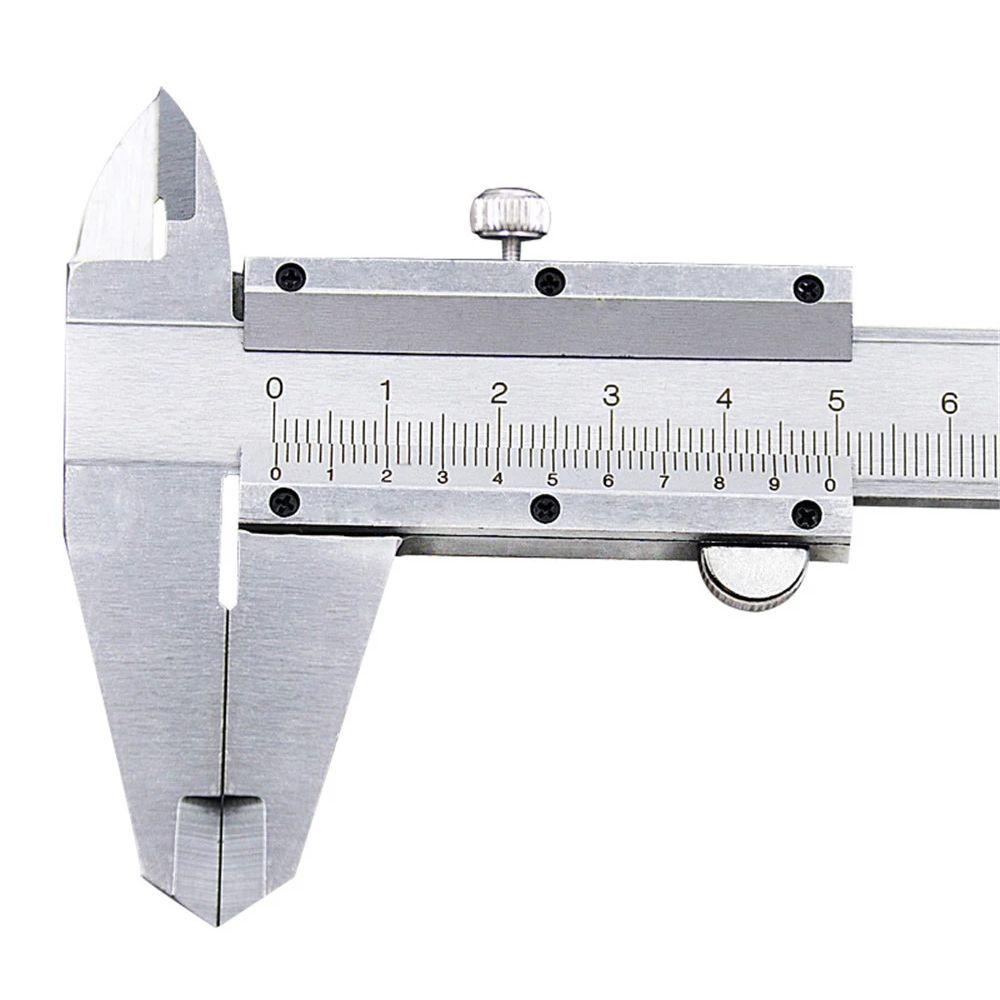High Precision Measuring Tools Gauge Micrometer 6" 0-150mm 0.02mm Metal Calipers Vernier Caliper
