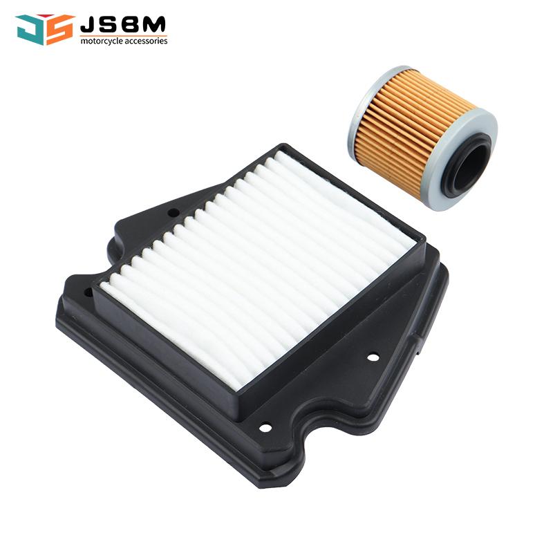 JSBM Motorcycle Accessories Air Filter Oil Filters For BENDA Dark Flag 500 BD500-2A Commander Engine Intake Cleaner Element