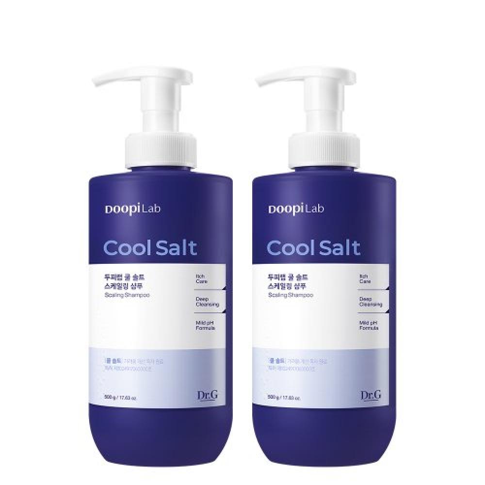 Dr.g Cool Salt Scaling Shampoo 500g Duo FREE