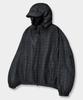 Dimitri Black 2Way Essential Check Hooded Windbreaker_3 Color