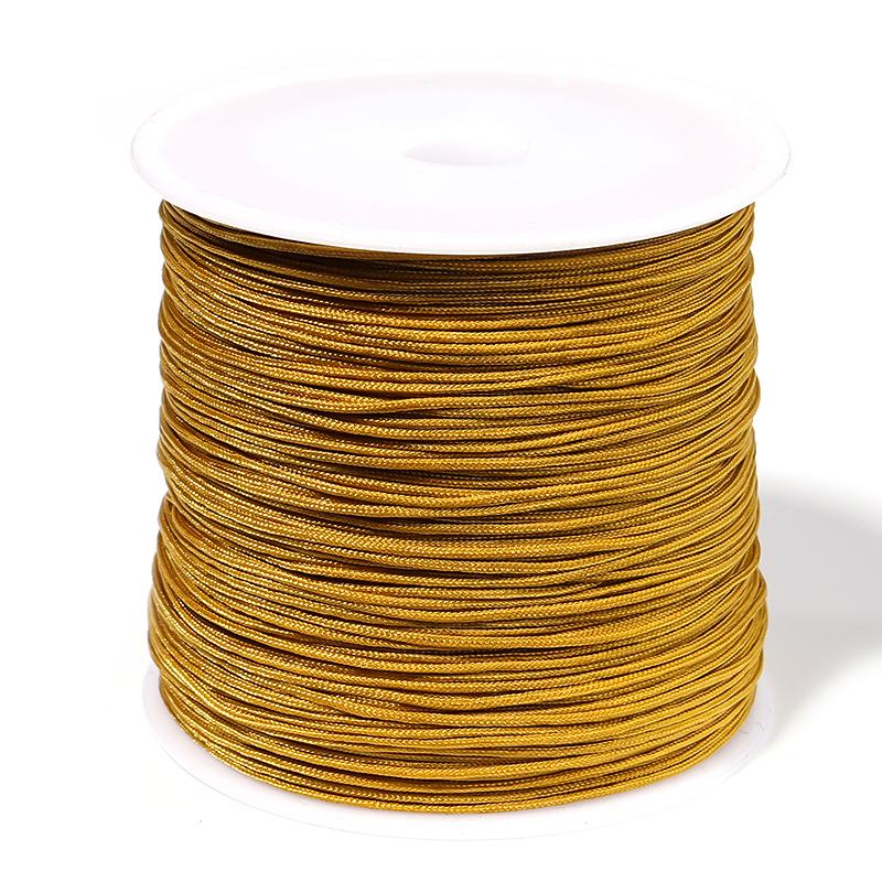 90M/Roll 0.8mm Jade Thread Hand-woven Rope Braided Beaded Thread for DIY Bracelet Jewelry Handcraft Cord Material Wholesale