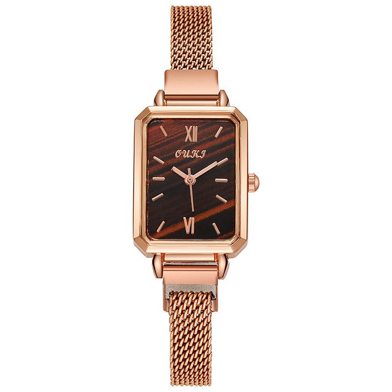Retro Chic Ladies' Square Watch - Live Streaming Celeb Edition