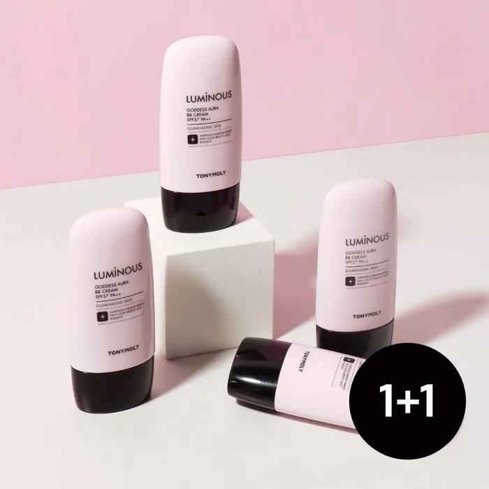 (1+1) Luminous Goddess Glow BB Cream 45g 02 Calm Beige