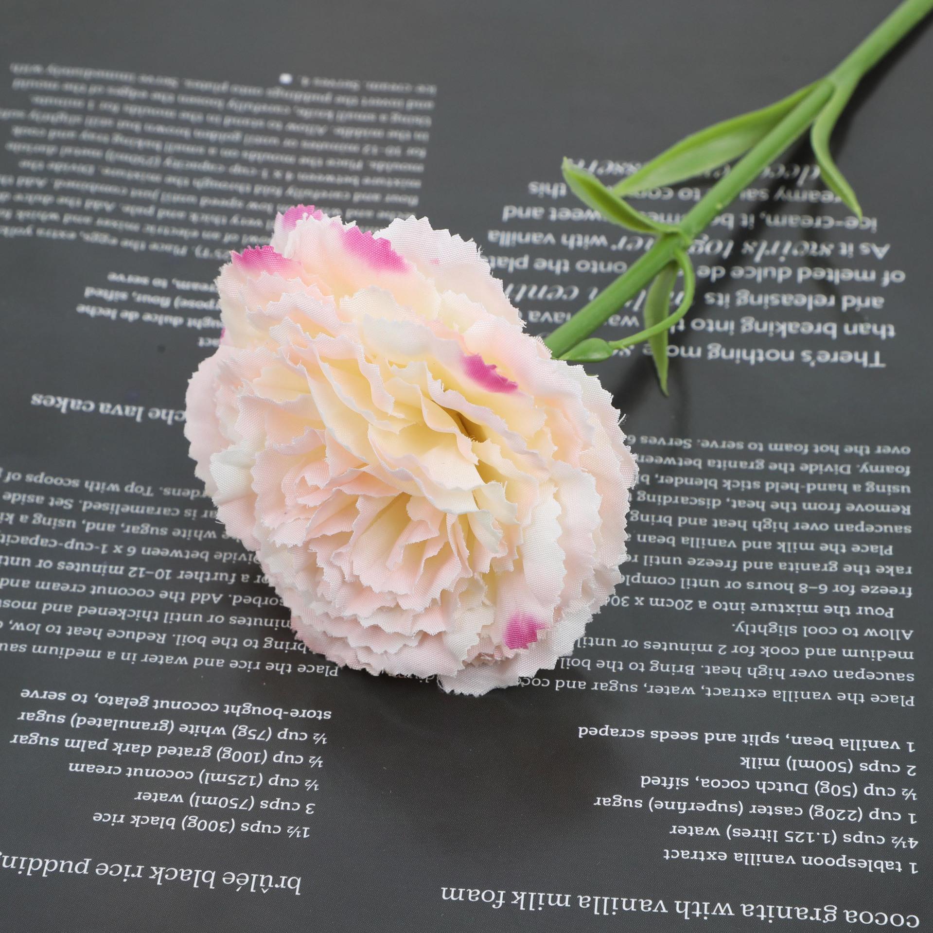 5/10pcs Simulated Flowers Carnations Artificial Fake Flowers Home  Mother s Day Thanksgiving Party Decoration Vase Arrangement 5pcs светло-розовый