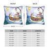 Good Night Diddl Pillow Cover  Comfy Cushion Cover Funny Pillow Case For Living Room Sofa