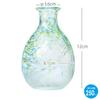 Toyo Sasaki Glass Sake Bottle 250ml Made in Japan, Spouted Bowl WA170