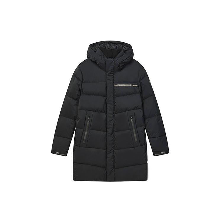 New FILA Down Jacket Men's Jet Black F11M247904F-BK