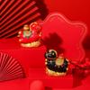 Xianci Year of the Horse Wealth Figurine - Luoyang Cultural Souvenir for Office or Desktop