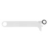 Waki Sangyo Pipe Bracket, White, 32mm Diameter x 300mm Length, Pirashell Series, Hanger, Closet, WPS024