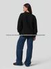 Cozy Plain Color Pullover Sweatshirt: Simple American Style for Autumn and Winter