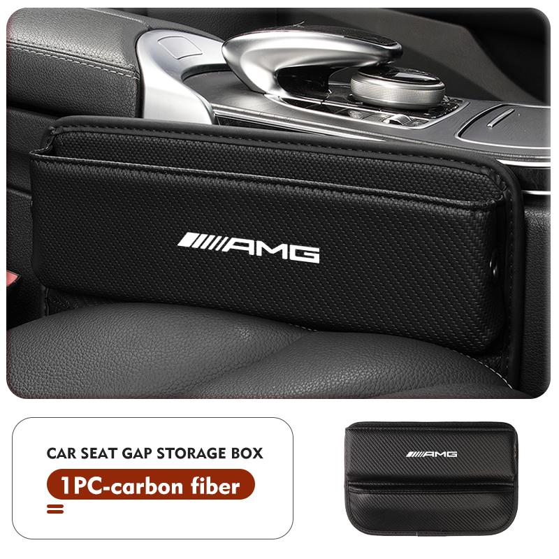 AABCI1 Multifunction Car Seat Slit Gap Organizer For Mercedes Benz AMG W202 W212 W213 W220 W221 W222 C180 C200 C260 C300