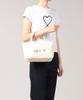 Logo Tote Bag WEB Limited F Ivory [agnes B.] GO03-02 Women's