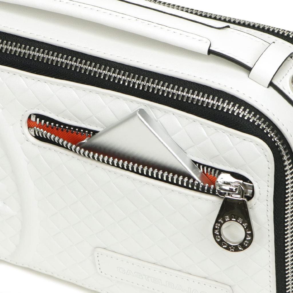 CASTELBAJAC Men's Clutch Pouch Garbo Black