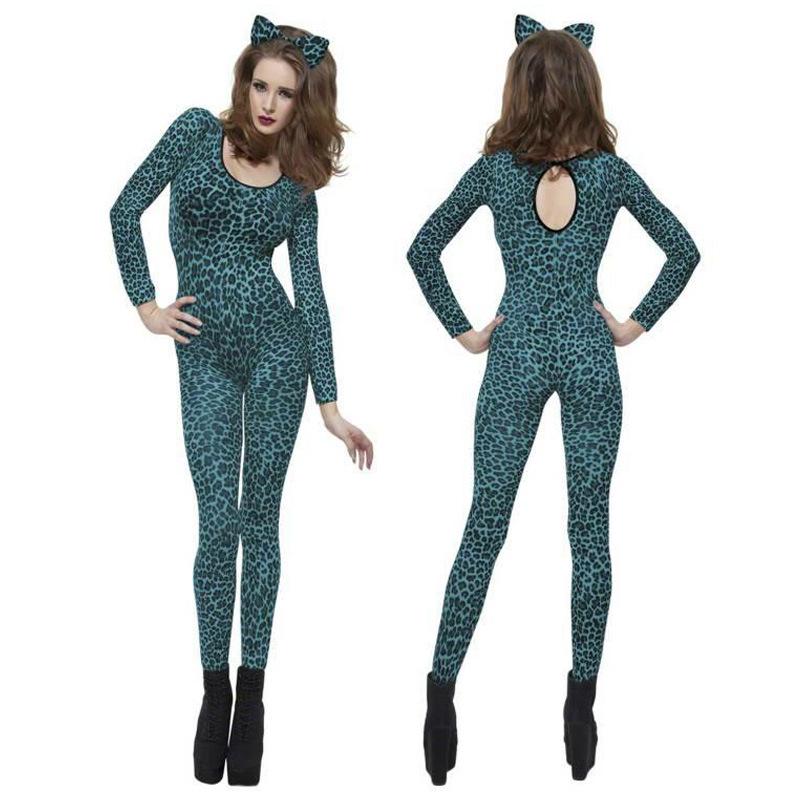 New Halloween tiger costume cat woman costume cosplay animal costume number buy play nightclub performance costume