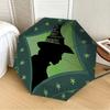 1pc Wicked Automatic Folding Umbrella, Portable Collapsible Design, Casual Outdoor Accessory L1127060