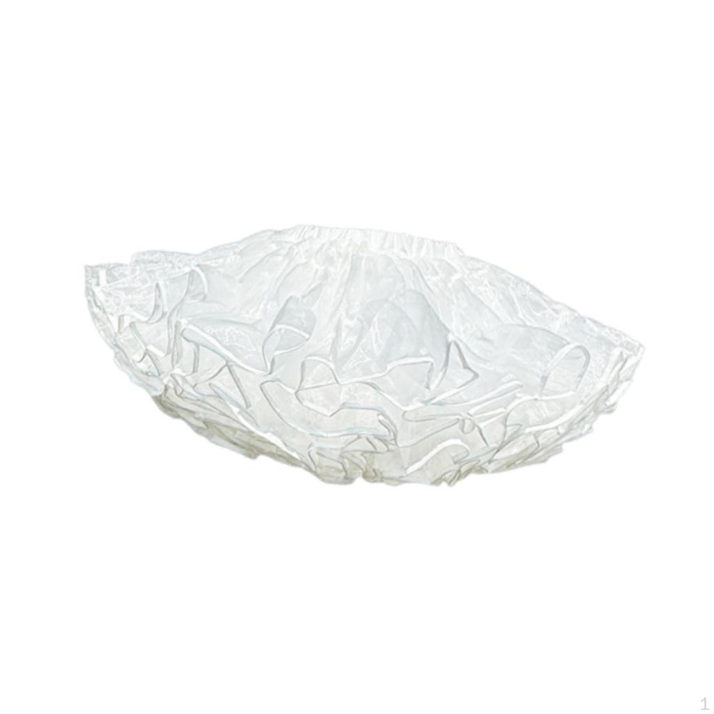 Damen Krinoline Unterrock Reifenloser Petticoat Cosplay Kostüm Bubble Rock Prinzessin Tanz