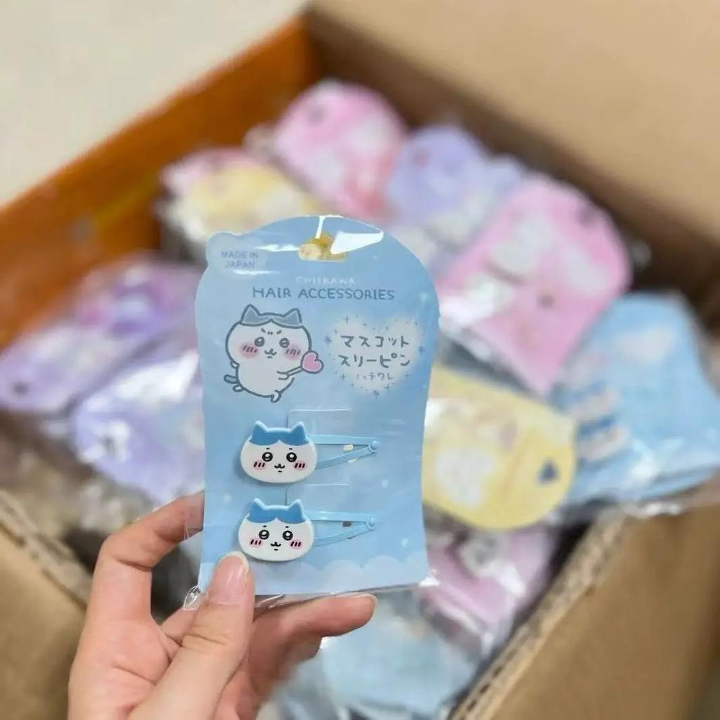 Nowy Chiikawa Spinka do Włosów Dziewczęca Kawaii Spinka do Włosów Uczeń Gumka do Włosów Uroczy Usaki Hachiware Kreskówka Grzywka Akcesoria do Włosów