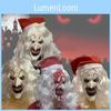 2024 Terrifier 3 Maschera Disturbante Bianco e Nero Clown Assassino Costume Maschera in Lattice