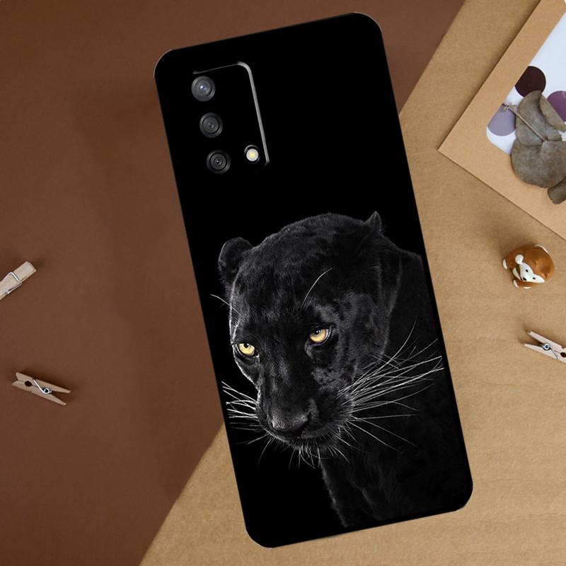 Cheetah Panther Snow Cheetah For Oppo A18 A38 A58 A78 A98 A40 A60 A80 A74 A94 A54 A16 A76 A96 A15 A57S A17 A77 Phone Case