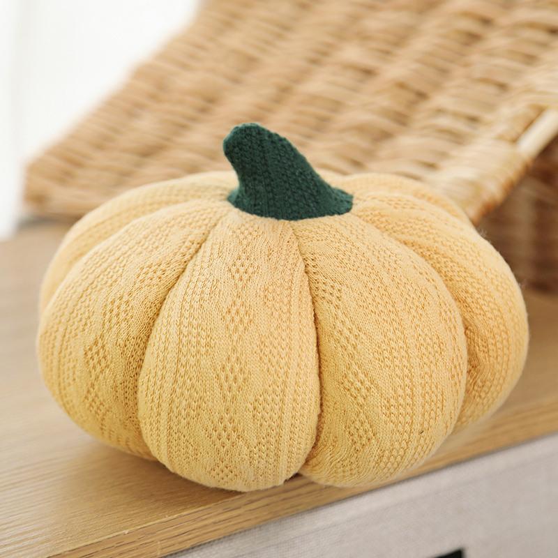 1 ks 20cm/40cm Huggable Kreativní dýňový polštář Kulatý polštář Plyšová hračka Panenka Dárek pro Halloween Dýně