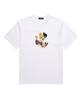 VANNWORKS Skateboard Bear Oversized Short Sleeve T-Shirt (Vndts236) White