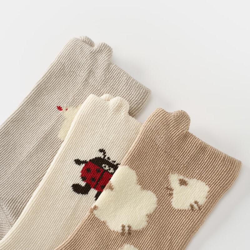 Tongtai Baby Unisex Mid-Calf Socks S