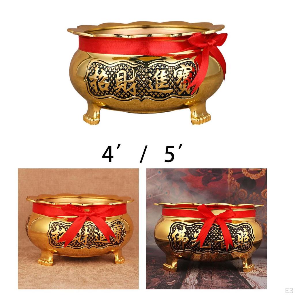 Alloy Incense Bowl Censer for Living Room And Meditation
