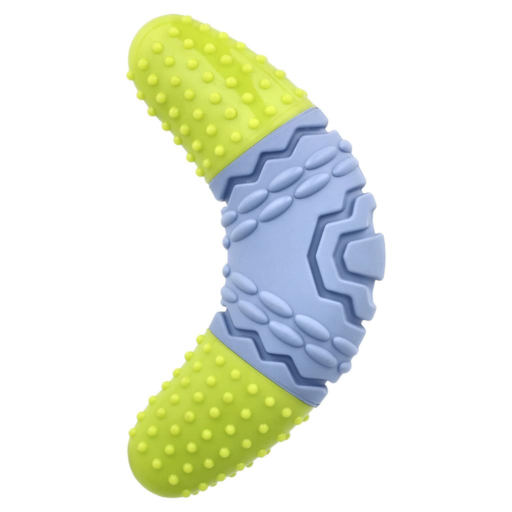 Arm & Hammer Scrub Brush, Dental Care Toy for Adult Dogs, Boomerang, 1 Toy