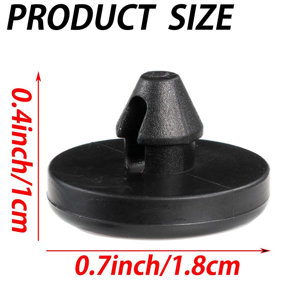 Brake Switch Stopper 12 Pcs Car Cushion Brake Pedal Pad Brake Light Switch Stopper