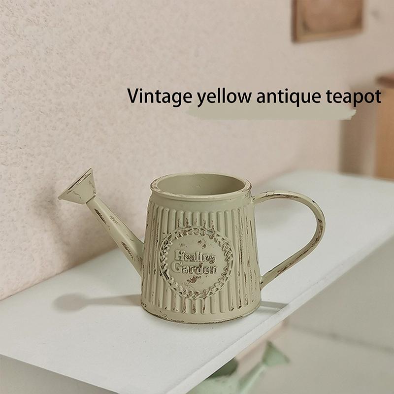 1PC Dollhouse Watering Kettle Sprinkler Flower Gardening Shower Simulation Miniatures Scale Microscopic Room DIY Decoration