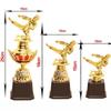 Martial Arts Gold Trophy Awards Plastic Model Gold Man Small Prize Cup Taekwondo Competition Craft Souvenirs Winner Award