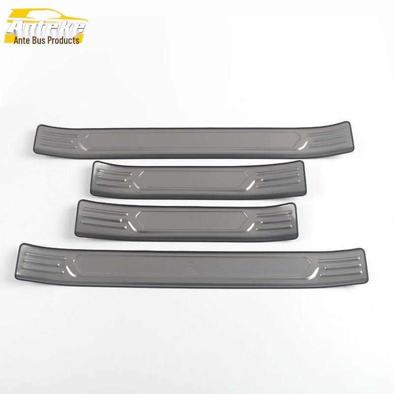 Compatible Stainless Steel Door Sill Trim for 2022 Lingfang - Welcome Pedal Decorative Sticker & Exterior Accessory
