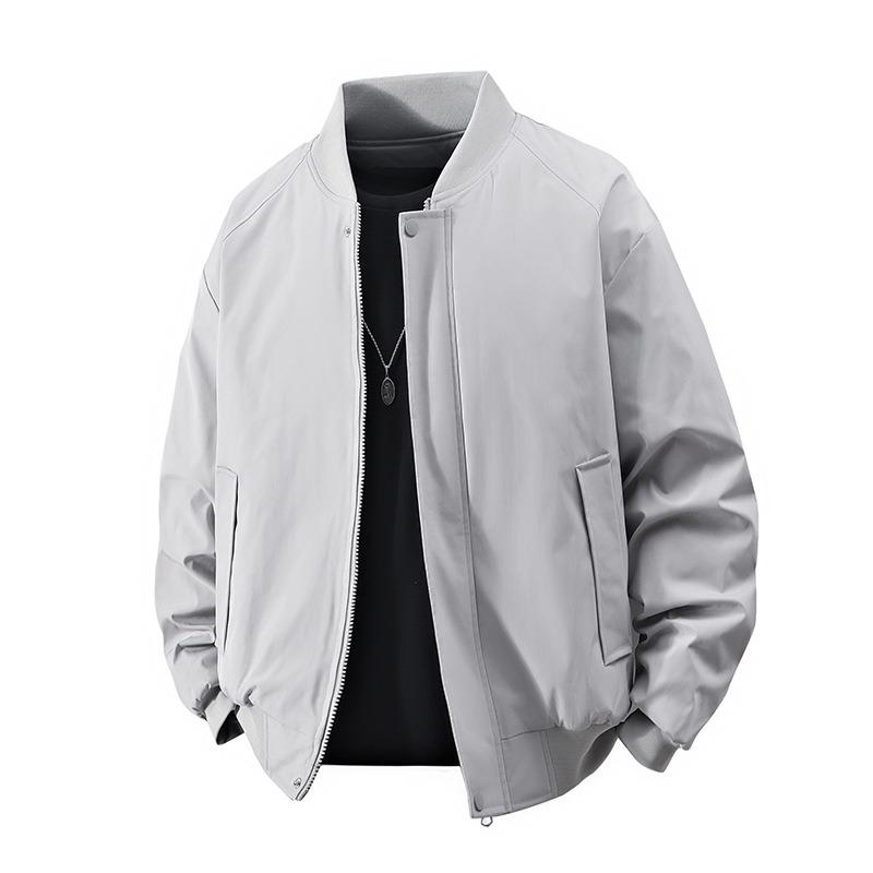 Collar cotton jacket men's autumn and winter thickened warm cotton jacket youth casual sports baseball uniform padded jacket trendy cotton jacket