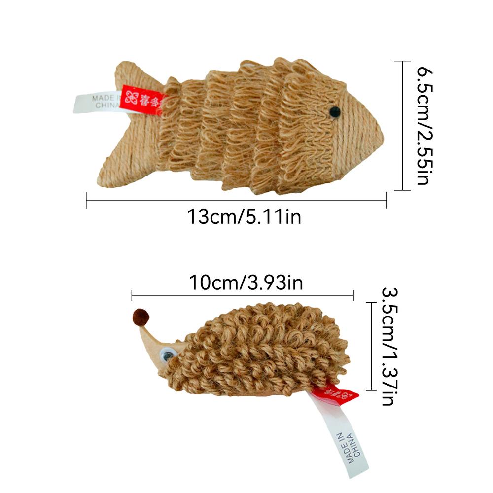 

Claw Scratcher Toy 2 Pcs Gentle Cat Scratching Pads Fun Catnip Toys Cat Toy Relieves Stress Safe For Pets Interactive Play жовтий