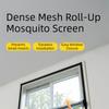Self-Adhesive Design Self-Adhesive Window Screen Retractable Mesh Flexible Mesh Drill-Free Stick-On Door Curtain