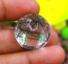 40-50 Carat Christmas Day Offer Round Shape Green Quartz Lab Created Brazil Certified Gemstone SN380