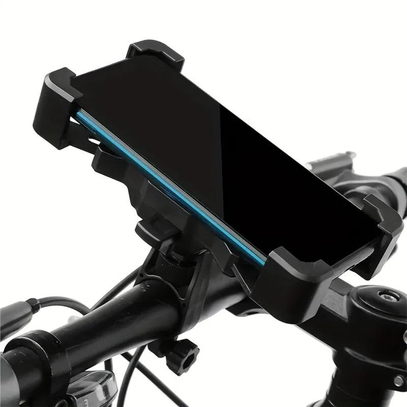 Fahrrad Handyhalter Fahrradzubehör Motorrad Verstellbarer Ständer 360° Drehbar GPS Clip Radfahren MTB Zubehör Fahrräder Sport