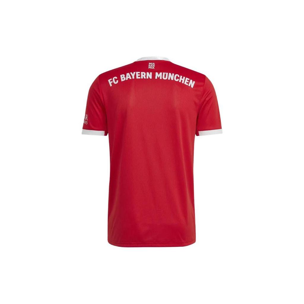 Adidas Bayern Munich Black Soccer Jersey Men's Red H39900